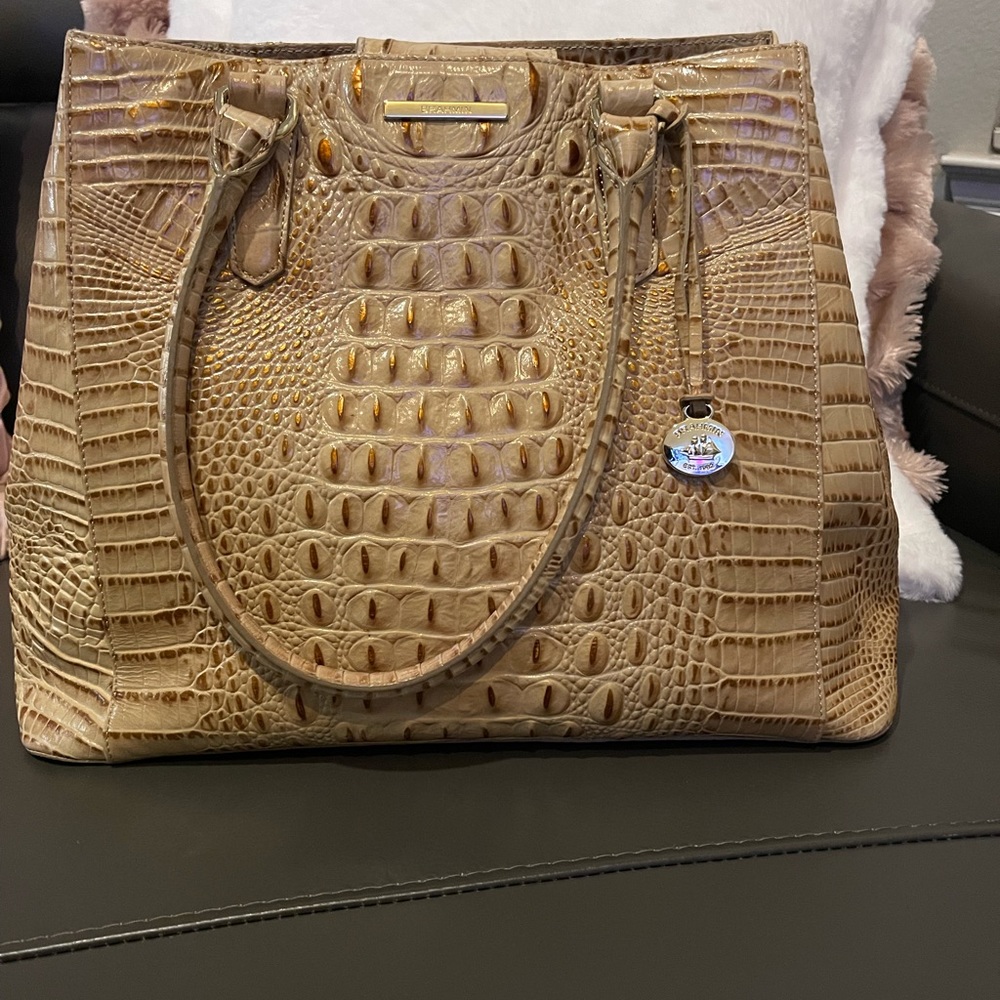 Brahmin leather satchel